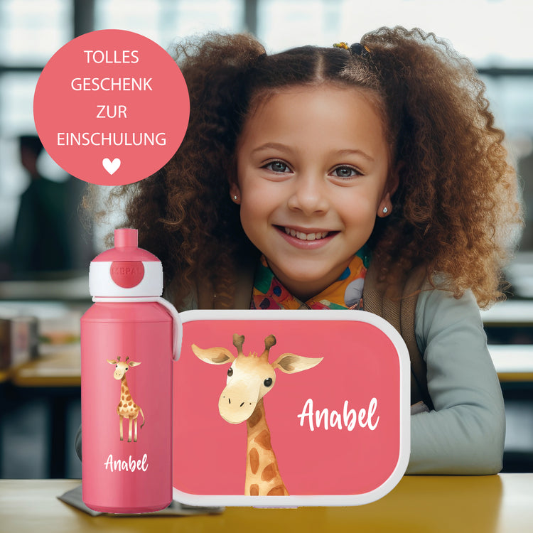 Mepal Brotdose & Trinkflasche Jungle Tiere