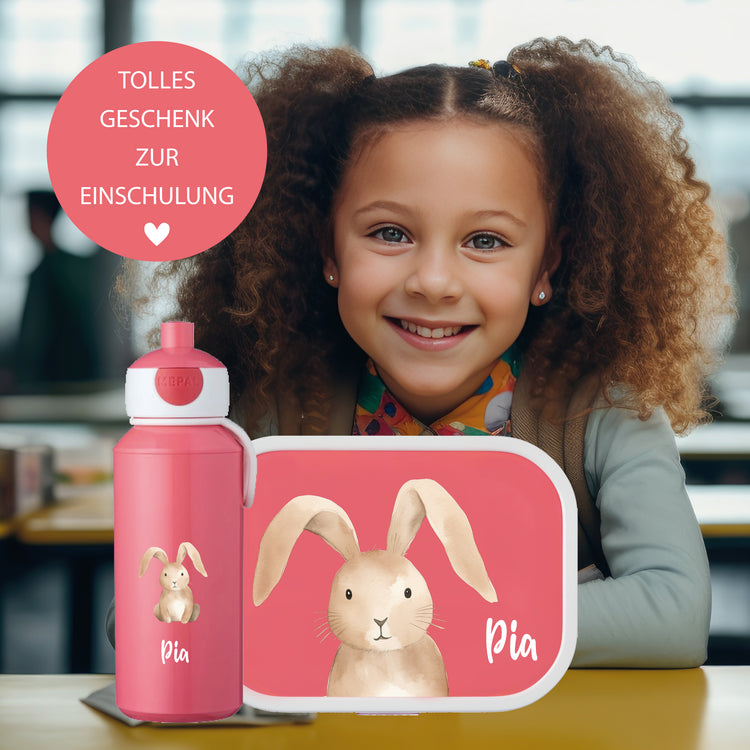 Mepal Brotdose & Trinkflasche Jungle Tiere