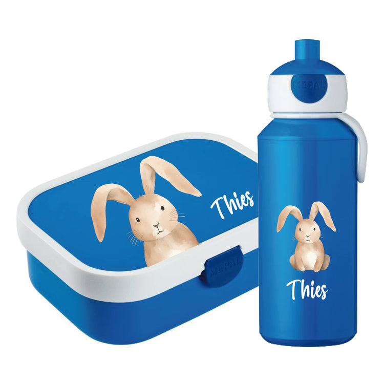 Mepal Brotdose & Trinkflasche Jungle Tiere