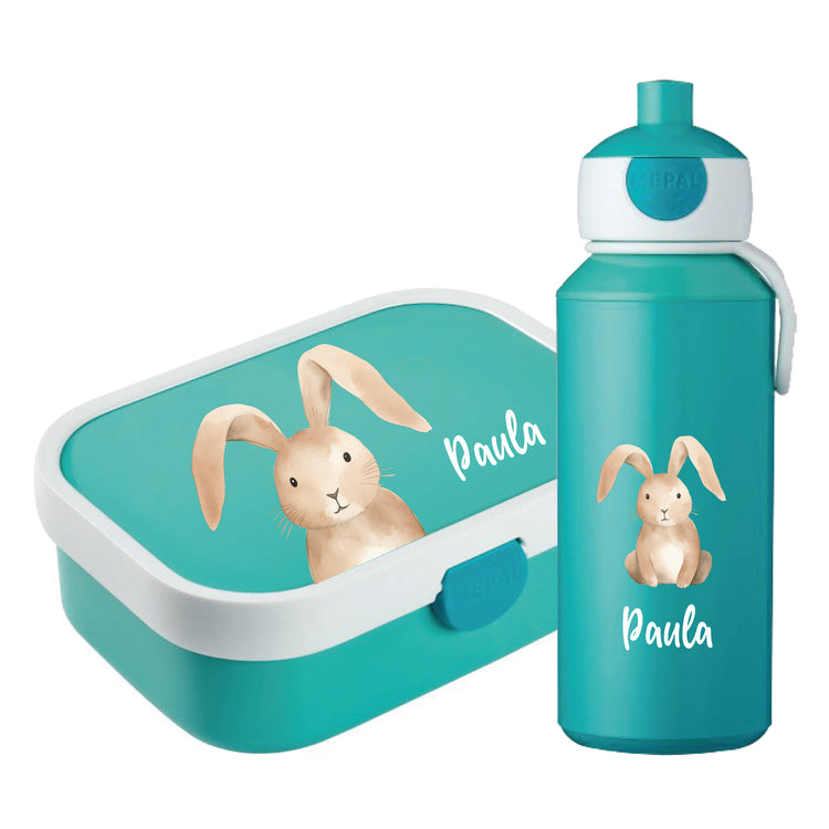 Mepal Brotdose & Trinkflasche Jungle Tiere