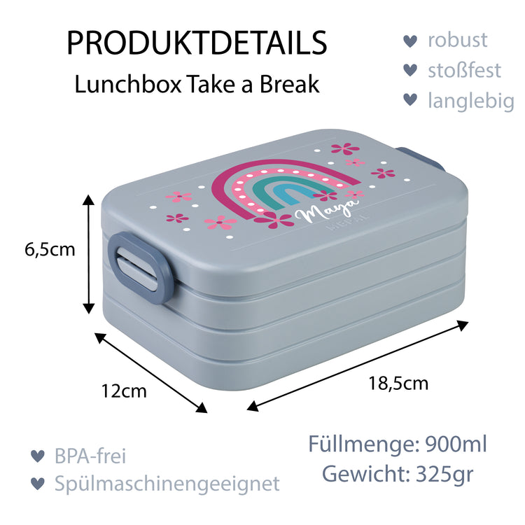 Mepal Lunchbox Midi Regenbogen