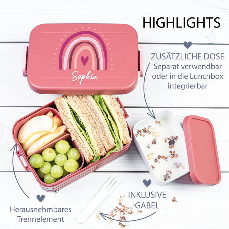 Mepal Lunchbox Midi Regenbogen