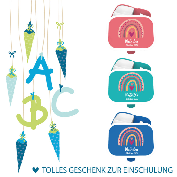 Mepal Brotdose Schulkind - Regenbogen