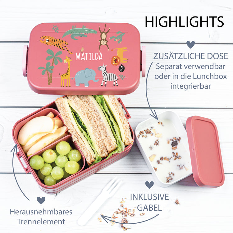 Mepal Lunchbox Midi Safari