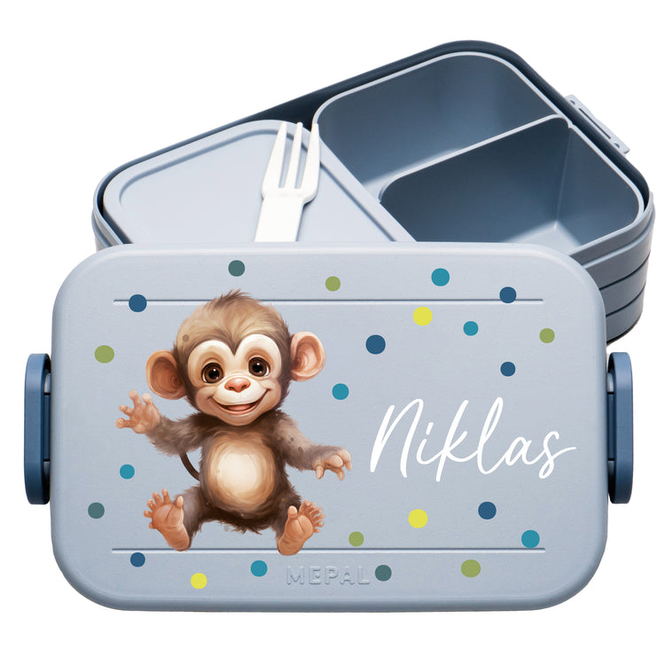 Mepal Lunchbox Midi Tiere mit Punkten
