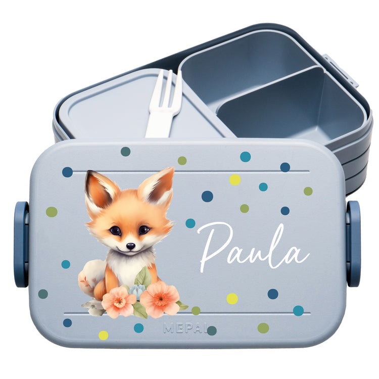 Mepal Lunchbox Midi Tiere mit Punkten