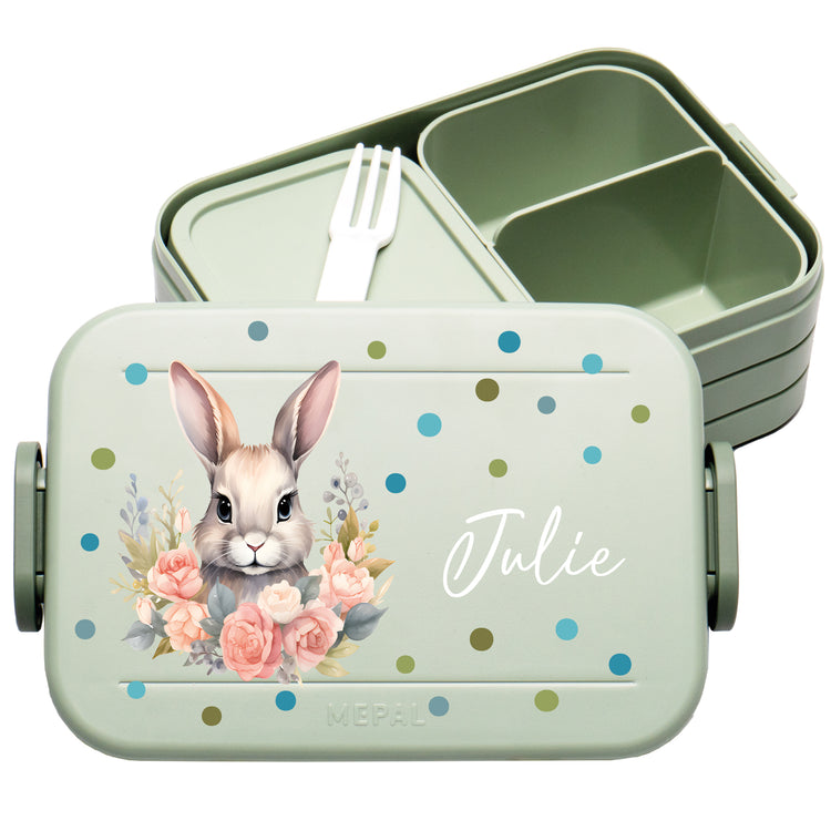Mepal Lunchbox Midi Tiere mit Punkten