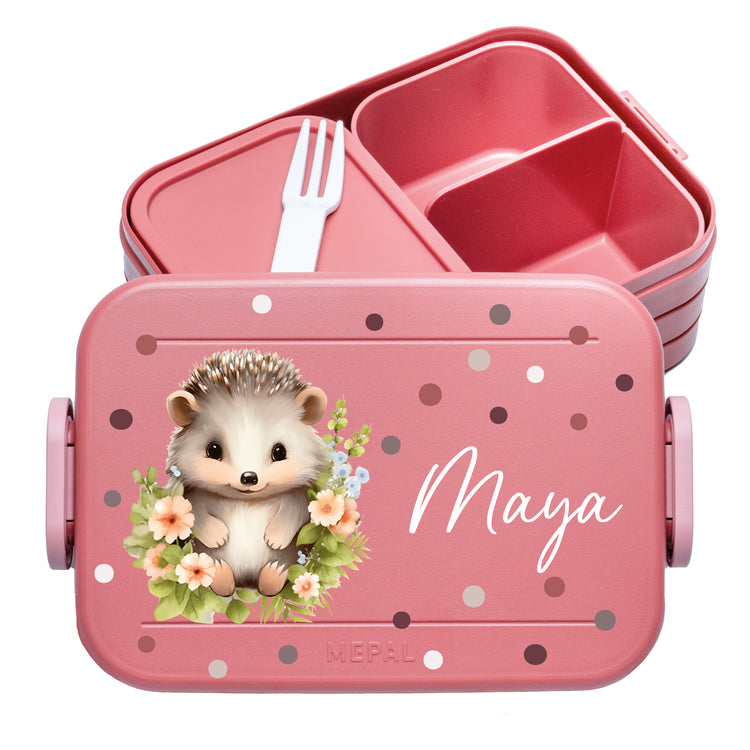 Mepal Lunchbox Midi Tiere mit Punkten