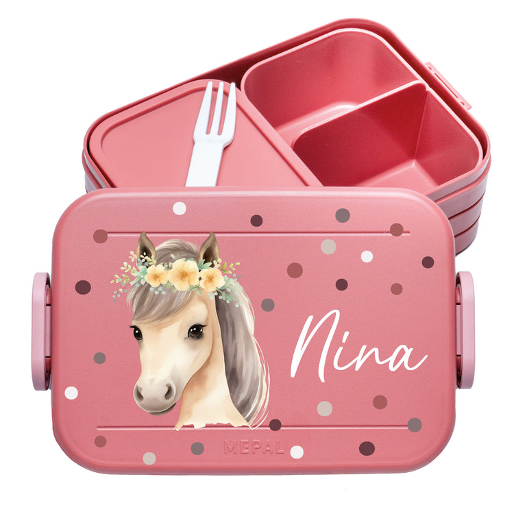 Mepal Lunchbox Midi Tiere mit Punkten
