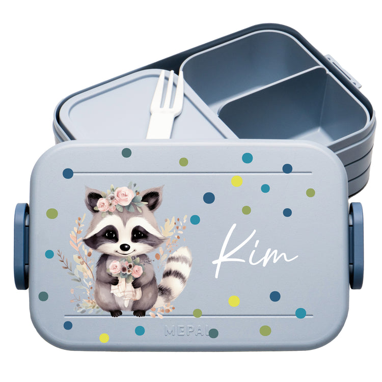Mepal Lunchbox Midi Tiere mit Punkten