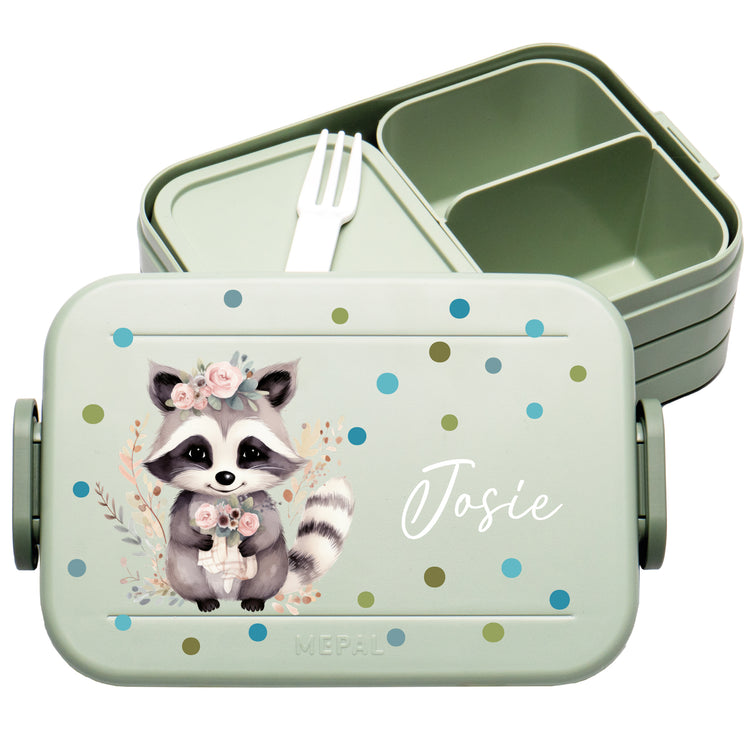 Mepal Lunchbox Midi Tiere mit Punkten