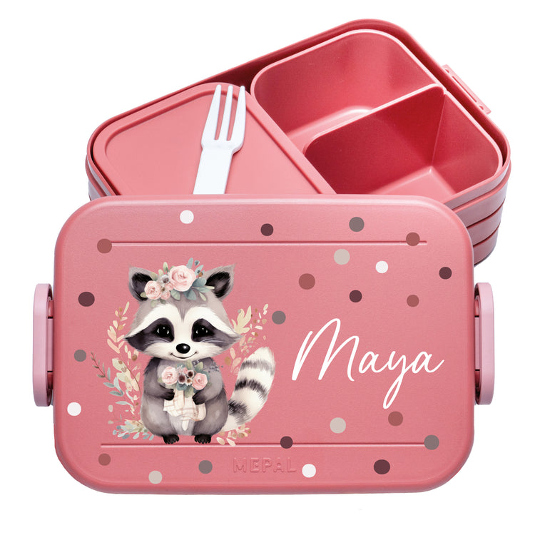 Mepal Lunchbox Midi Tiere mit Punkten
