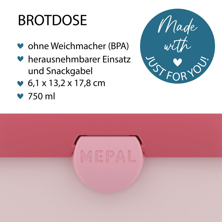 Mepal Brotdose & Trinkflasche  Einhorn