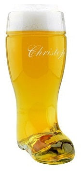 Bierstiefel mit Gravur - Biergeschenk