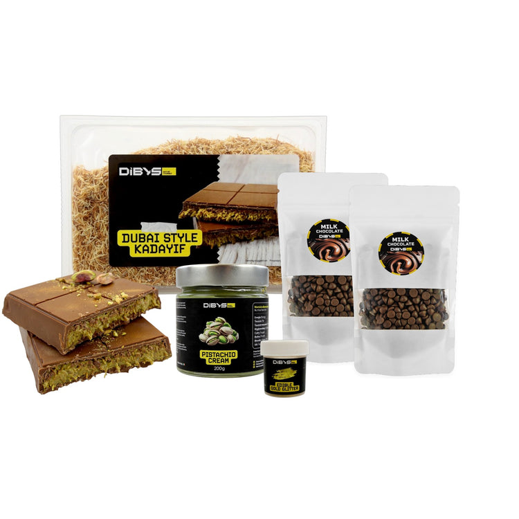 DIY Dubai Schokolade Making Kit - Set zum Selbermachen