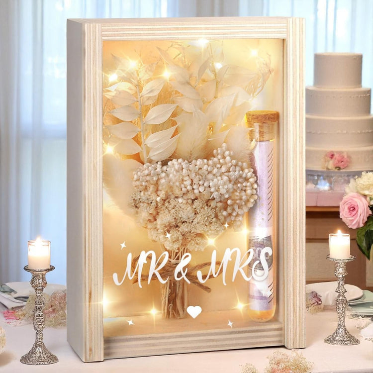 Hochzeitsgeschenke für Brautpaare - Geldgeschenk Boho