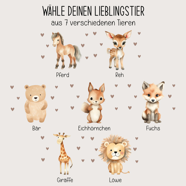 Mepal Brotdose Tiere mit Herzen