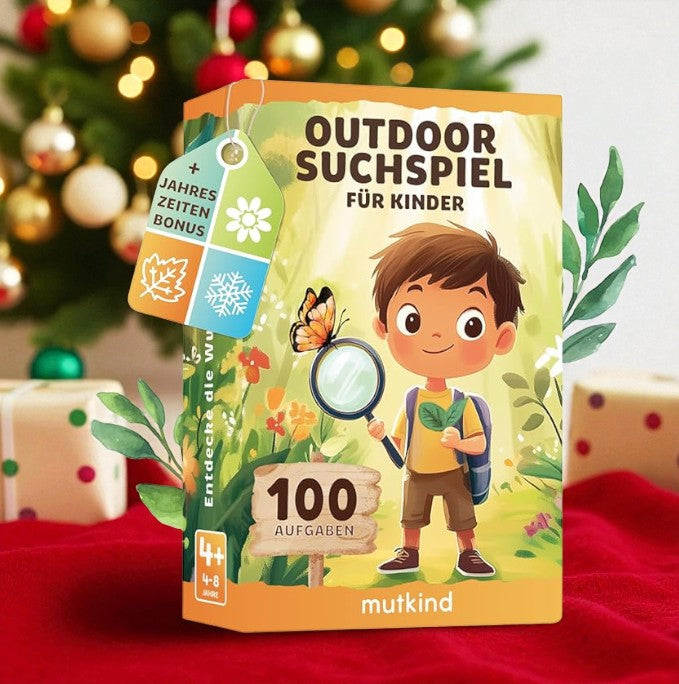 50x Entdeckerkarten für Kinder - Suchspiel zum Natur entdecken