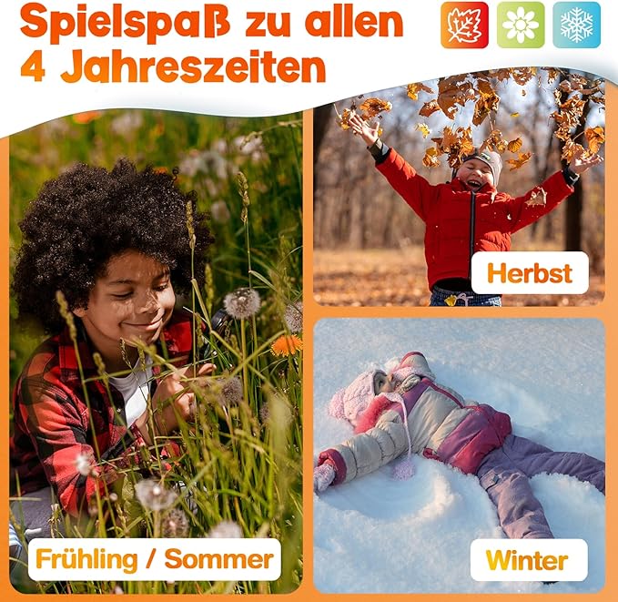 50x Entdeckerkarten für Kinder - Suchspiel zum Natur entdecken