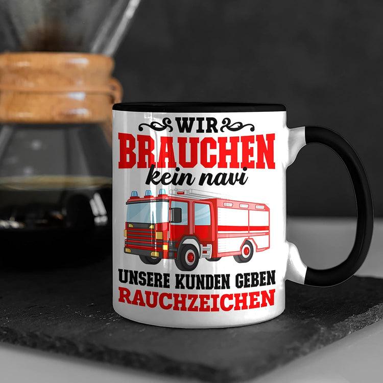 Feuerwehr Tasse  - Rauchzeichen