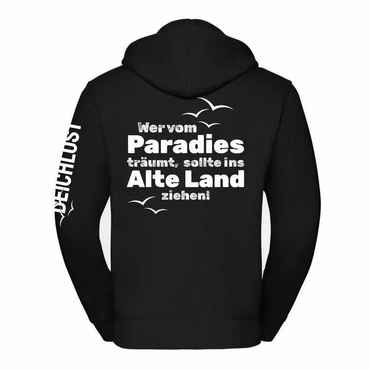 Herren Hoodie schwarz  - Deichlust