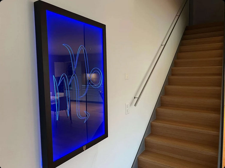 LED-Wandbild in Premium Qualität - Hochzeitserinnerungen