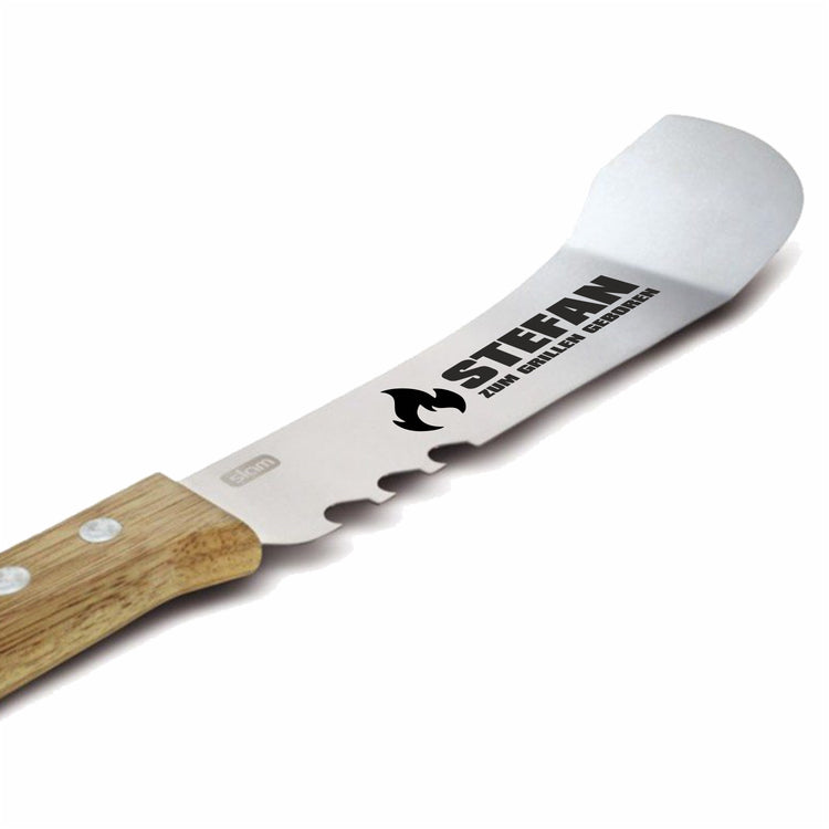 Grillmachete mit Edelstahlklinge NAMEN zum grillen geboren
