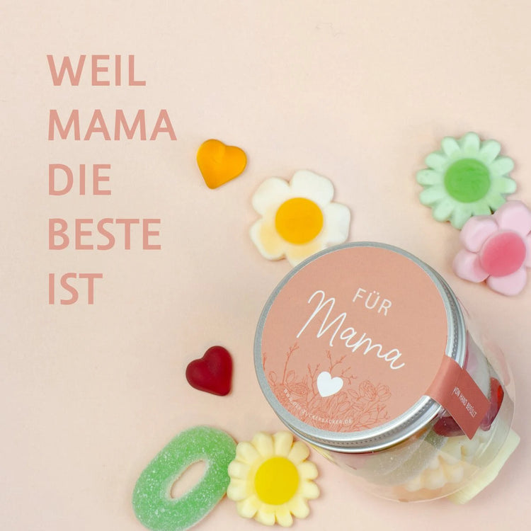 Naschdose für Mama - Geschenkdose Muttertag