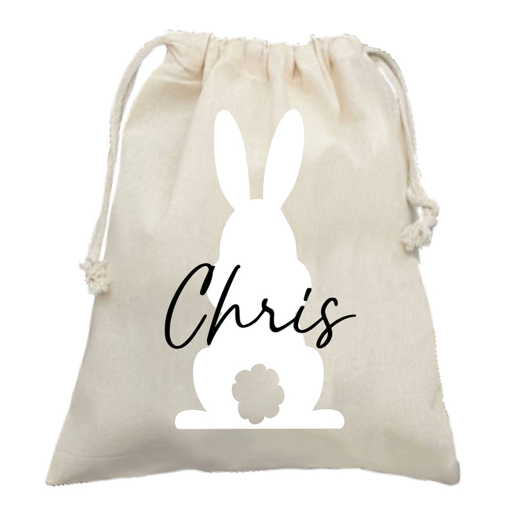 Osterbeutel Hase mit Wunschname