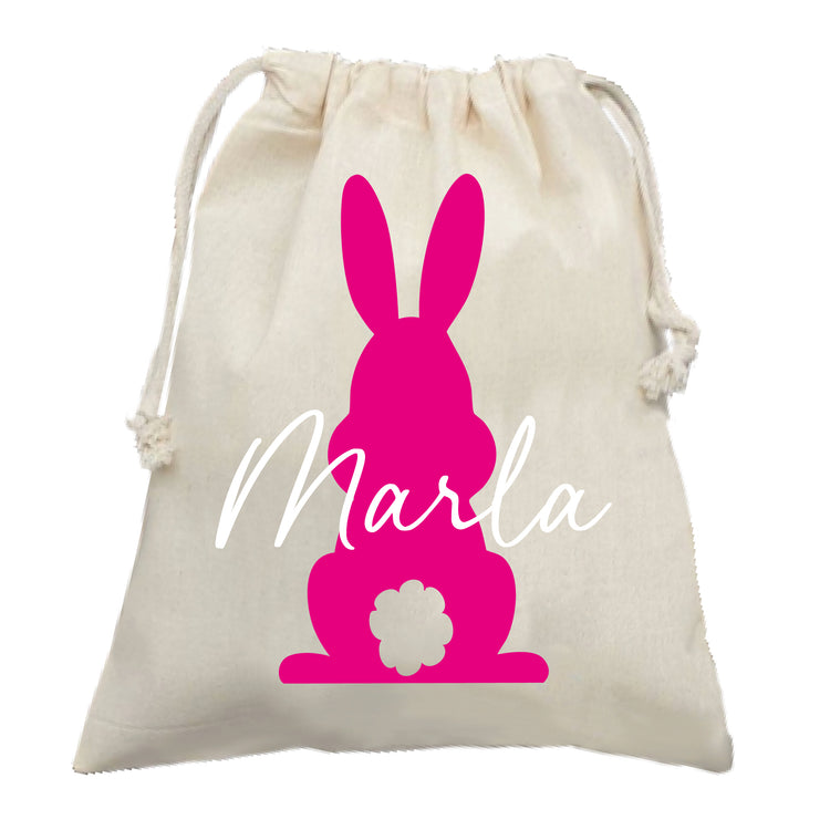 Osterbeutel Hase mit Wunschname