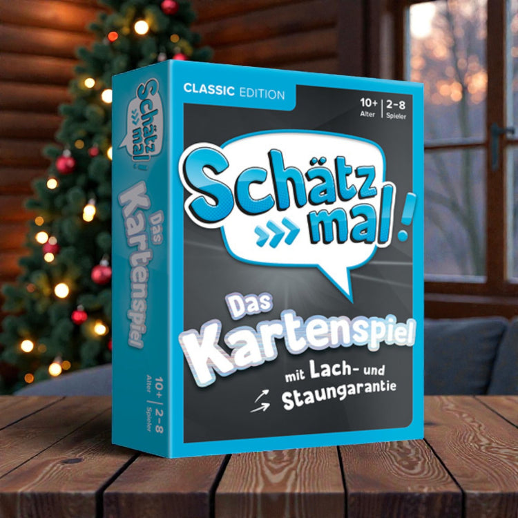 Schätz mal! Das Kartenspiel – Classic - Quiz für endlosen Spielspaß