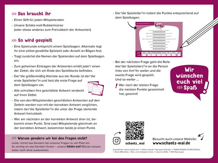 Schätz mal! Sex, Drugs & Rock’n’Roll Offline-Edition - Quiz für Lach- und Staungarantie