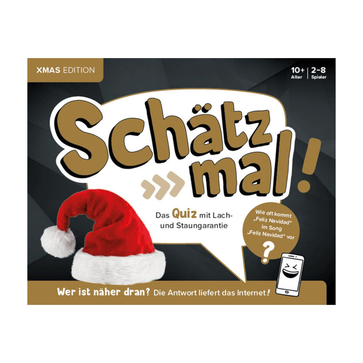 Schätz mal! Xmas Edition - Quiz mit Lach- und Spaßgarantie