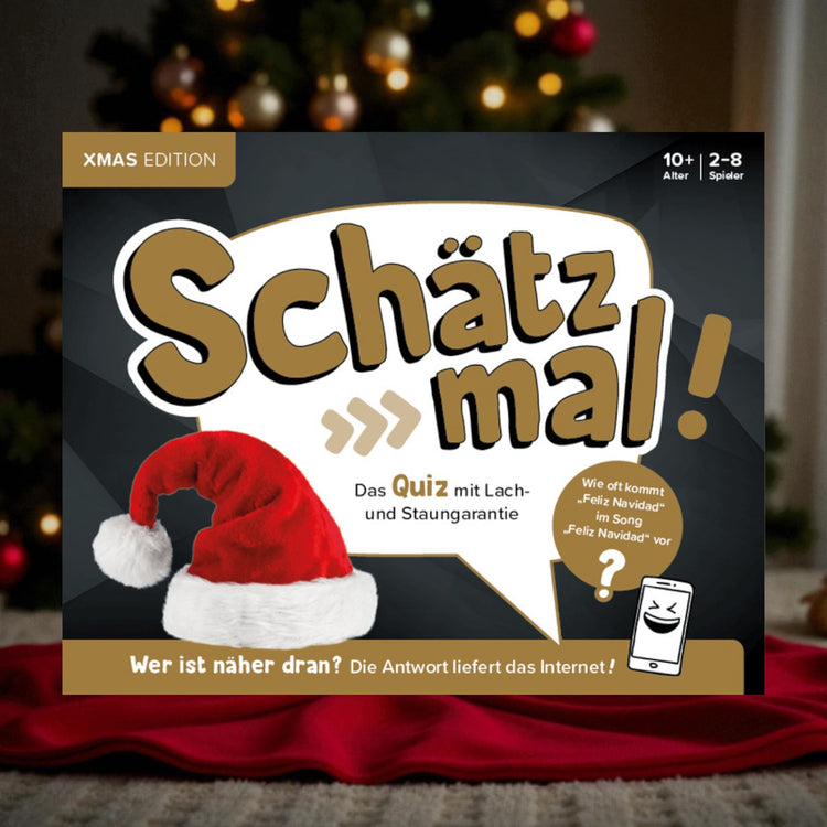Schätz mal! Xmas Edition - Quiz mit Lach- und Spaßgarantie
