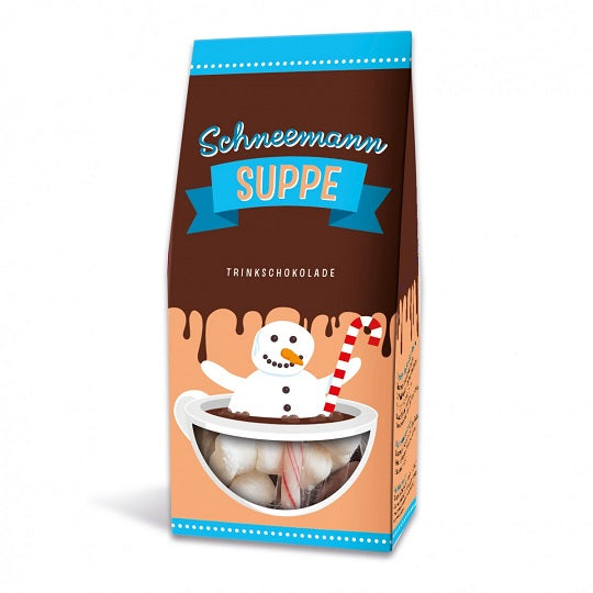 Schneemann-Suppe - Trinkschokolade