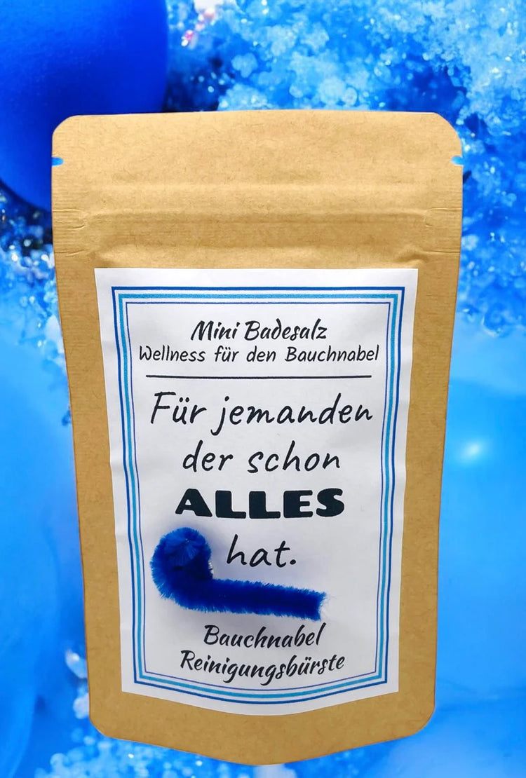 3-er Set - Für jemanden der schon Alles hat - Bauchnabel Reinigungsbürste - Spaßgeschenk