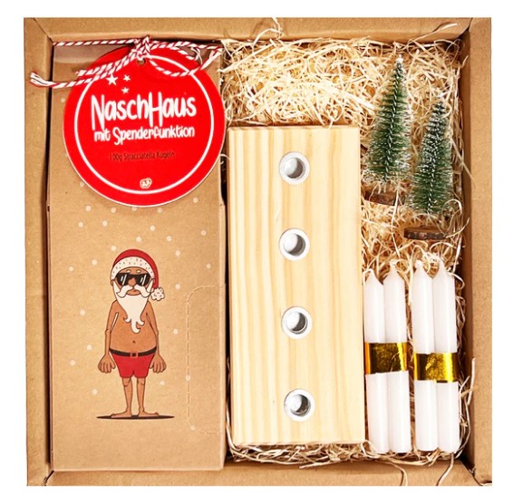 Geschenkbox - Weihnachtsbox zum Naschen