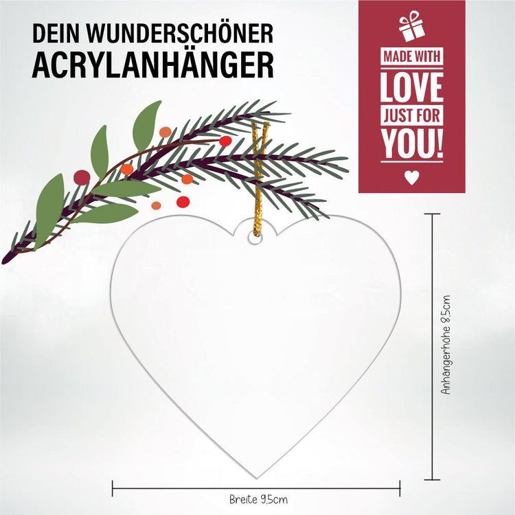 Acrylanhänger Enkelkinder