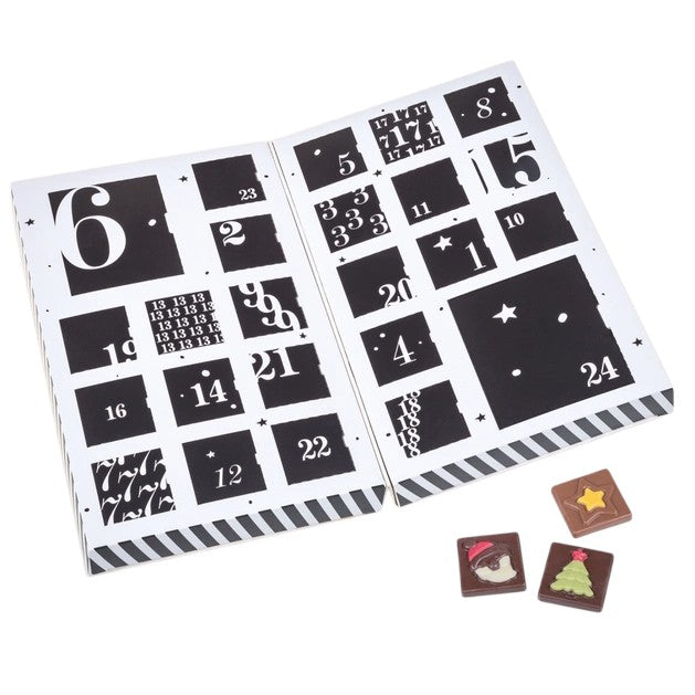Adventskalender Black - Schokolade