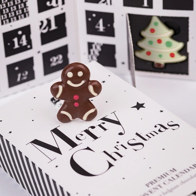 Adventskalender Black - Schokolade