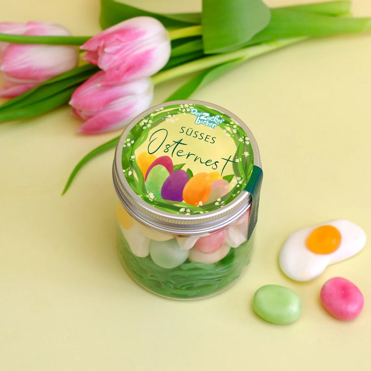 Naschdose Süßes Osternest Geschenkdose Ostern