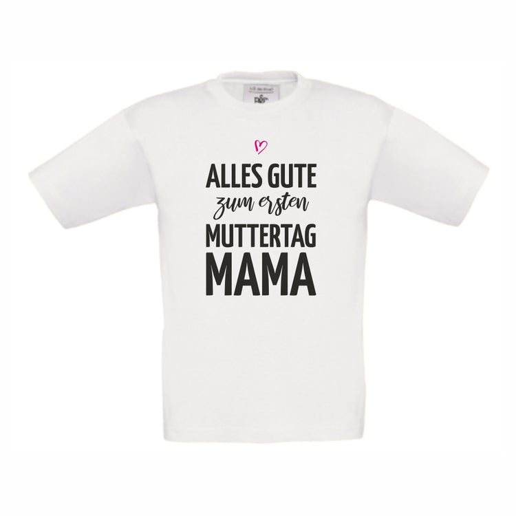 Personalisiertes Kinder T-Shirt Alles Gute zum [Zahl]. Muttertag, Mama