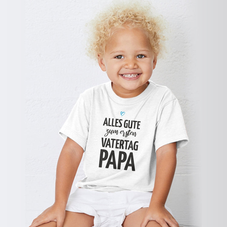 Personalisiertes Kinder T-Shirt Alles Gute zum [Zahl]. Vatertag, Papa