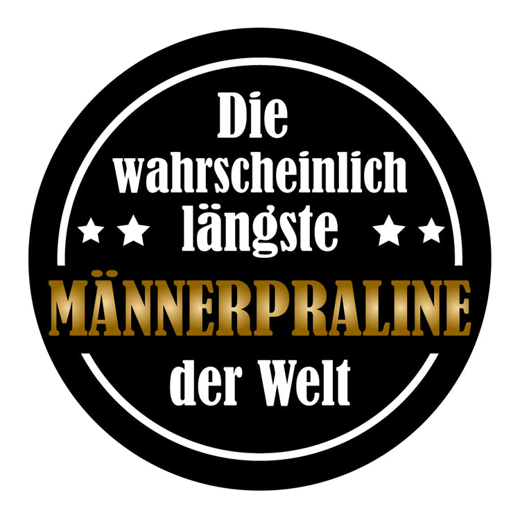 Salami-Kabeltrommel Männerpraline
