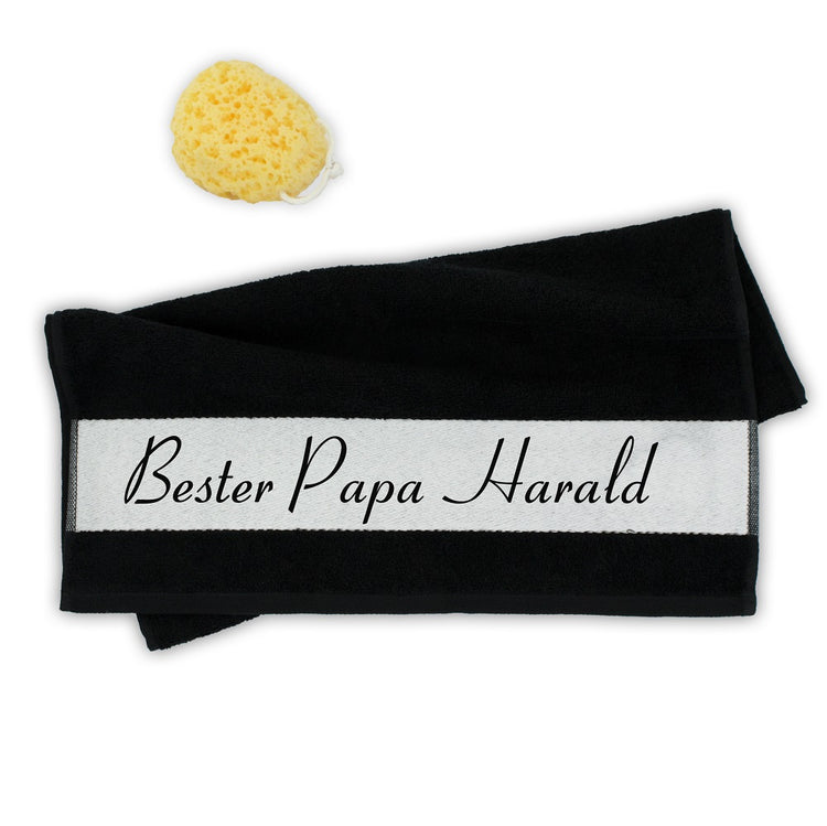 Handtuch Bester Papa - personalisiert