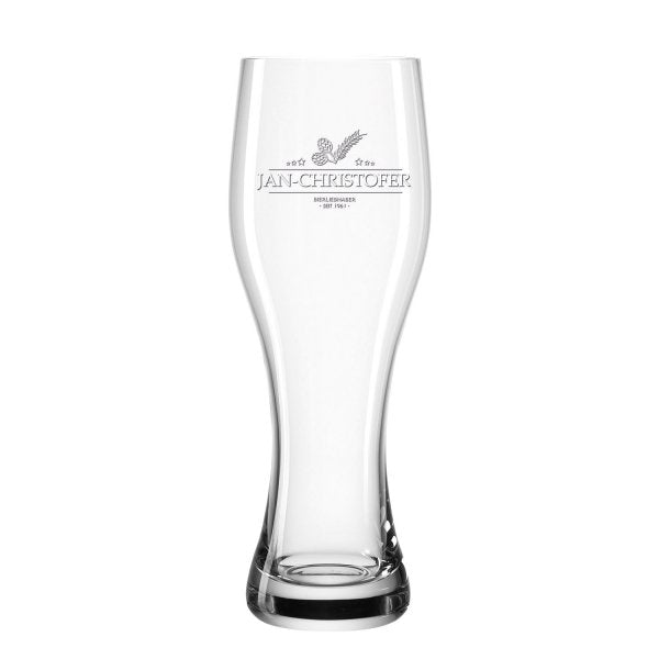 Personalisierbares Leonardo Weizenbierglas