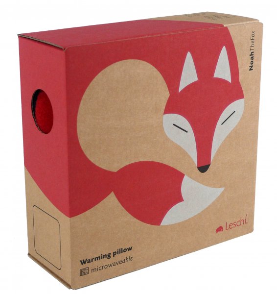 Wärmekissen Fuchs Noah (Farbe: rot)