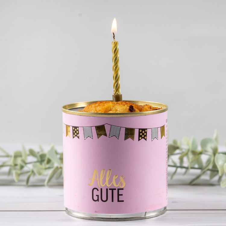 Cancake Alles Gute rosa Goldfunkeln Schwarzwälder Kirschkuchen