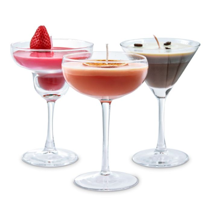 Cocktail Candle Set