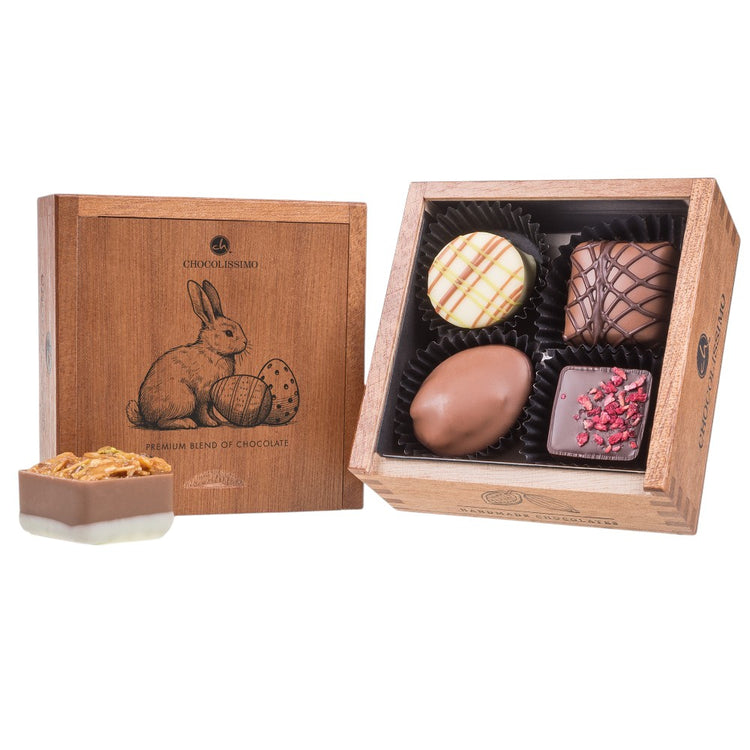 Easter Elegance Mini Pralinen - Ostergeschenk